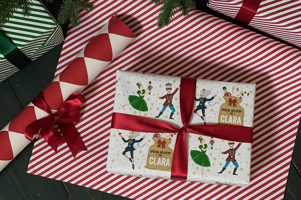 Nutcracker Personalised Wrapping Paper