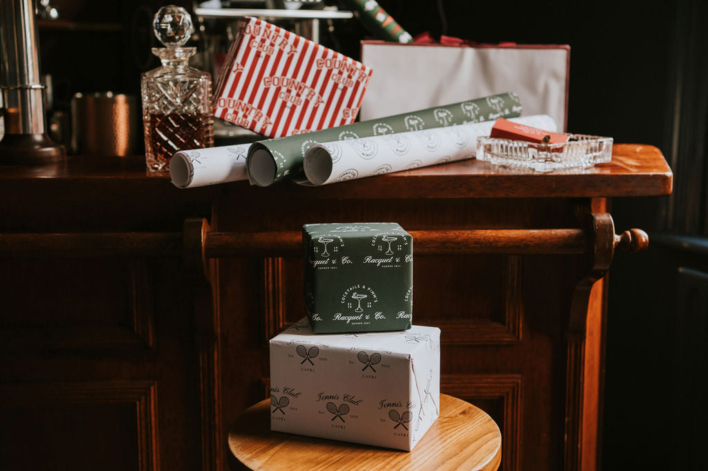 Classic Sporting Club Wrapping Paper Collection
