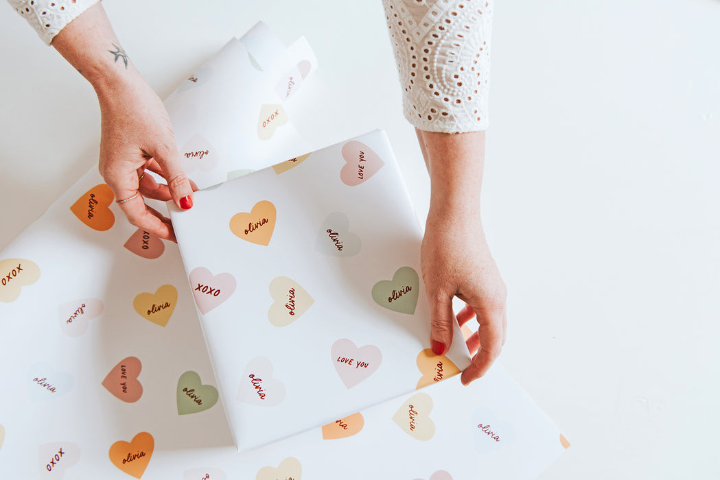 Love Is All Around Wrapping Paper