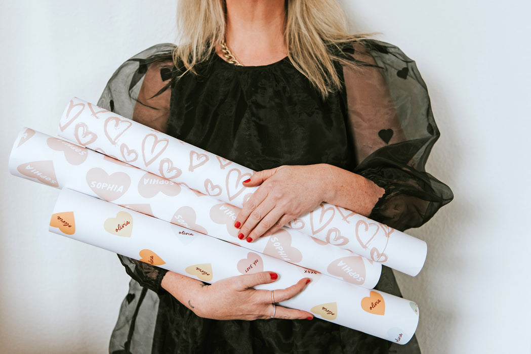 Love Is All Around Wrapping Paper
