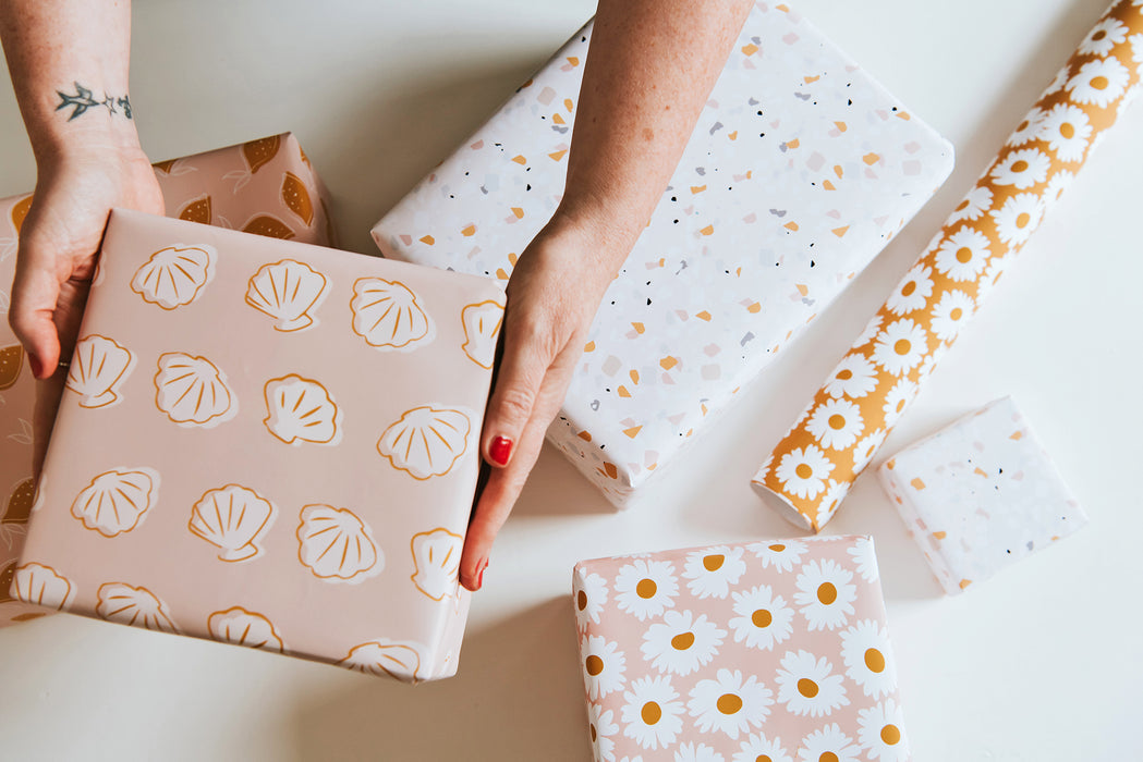 Field of Daisies Wrapping Paper