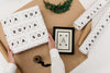 Personalised christmas wrapping paper 