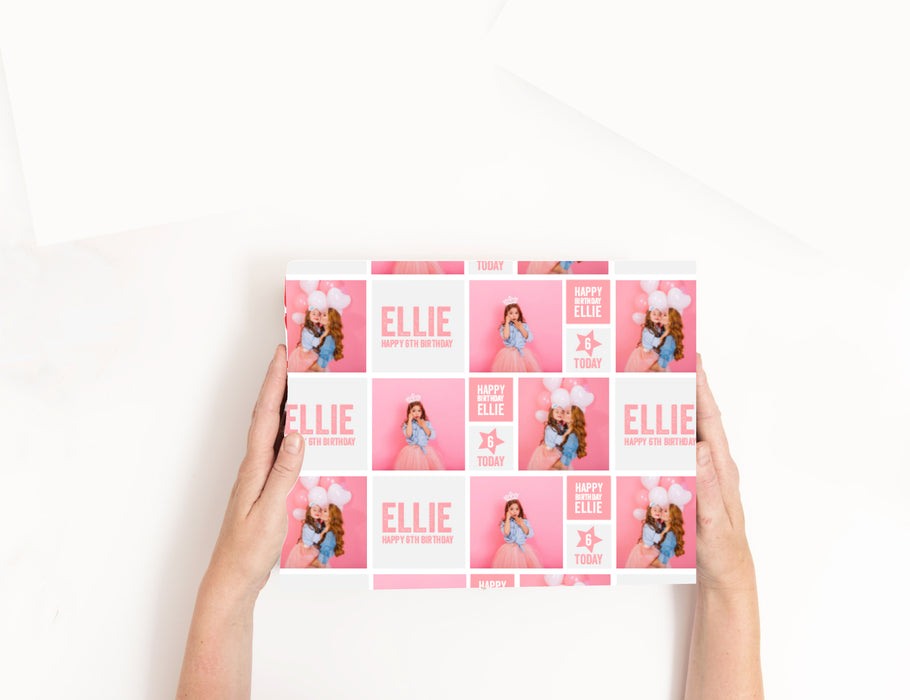 Personalised Photographic Wrapping Paper
