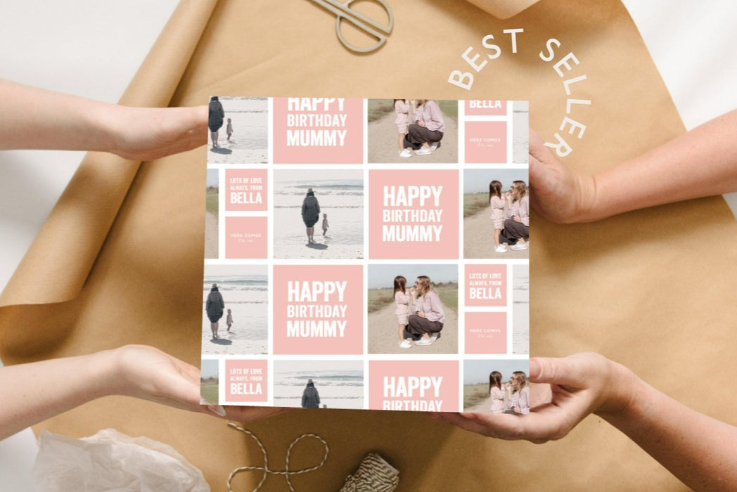 Personalised Photographic Wrapping Paper
