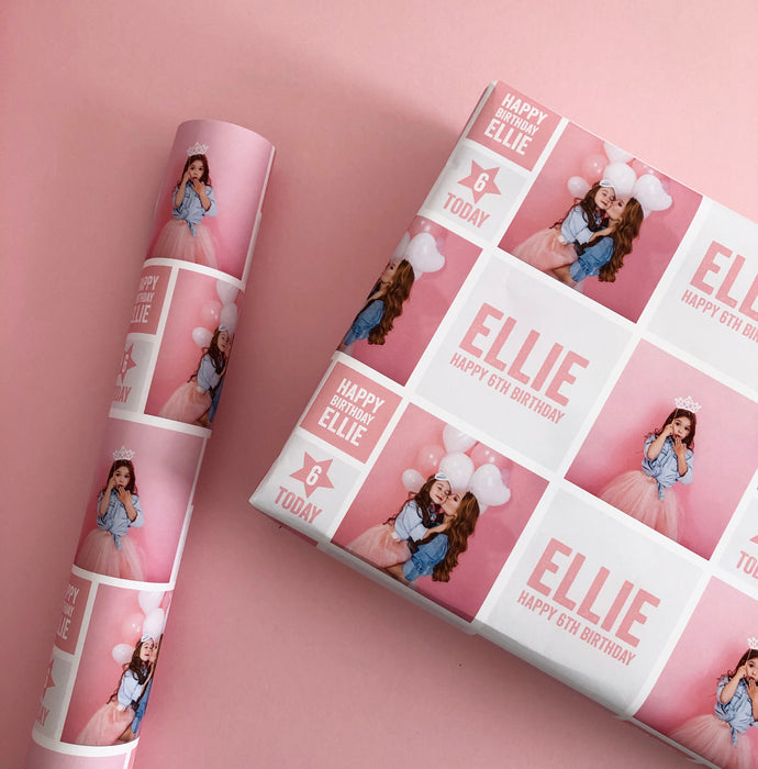 Personalised Photographic Wrapping Paper