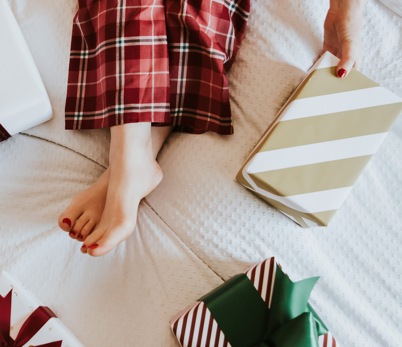 Gold Stripe Wrapping Paper