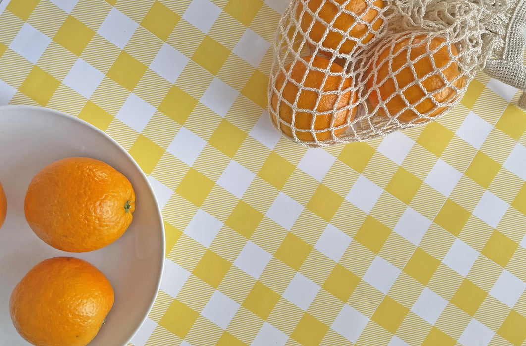 Gingham Printed Paper