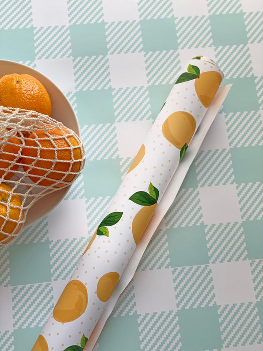 Gingham Printed Paper