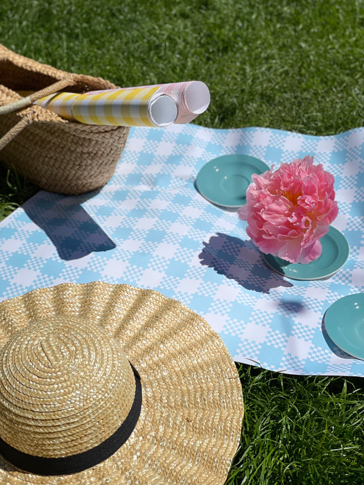 Gingham Printed Paper