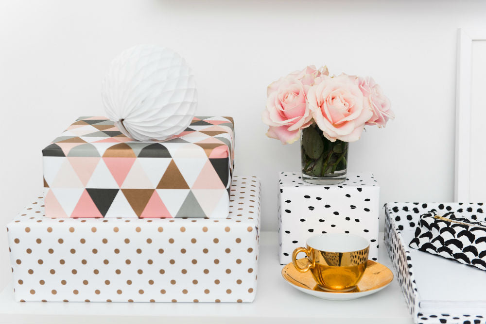 Collection d'emballages cadeaux