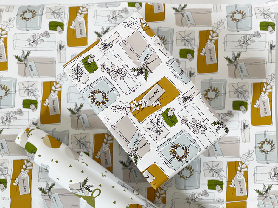 Personalised Presents Wrapping Paper