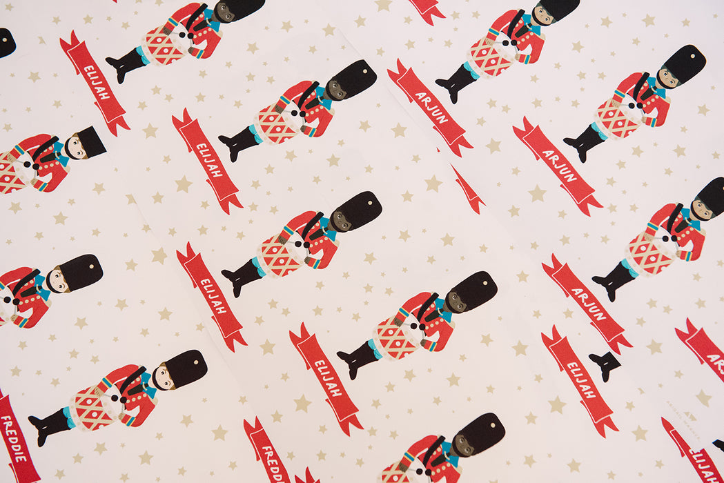 Personalised Little Drummer Boy Wrapping Paper