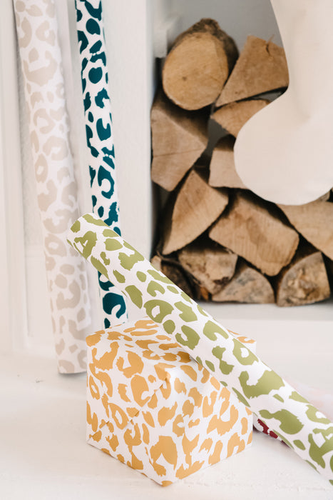 Leopard Print Wrapping Paper