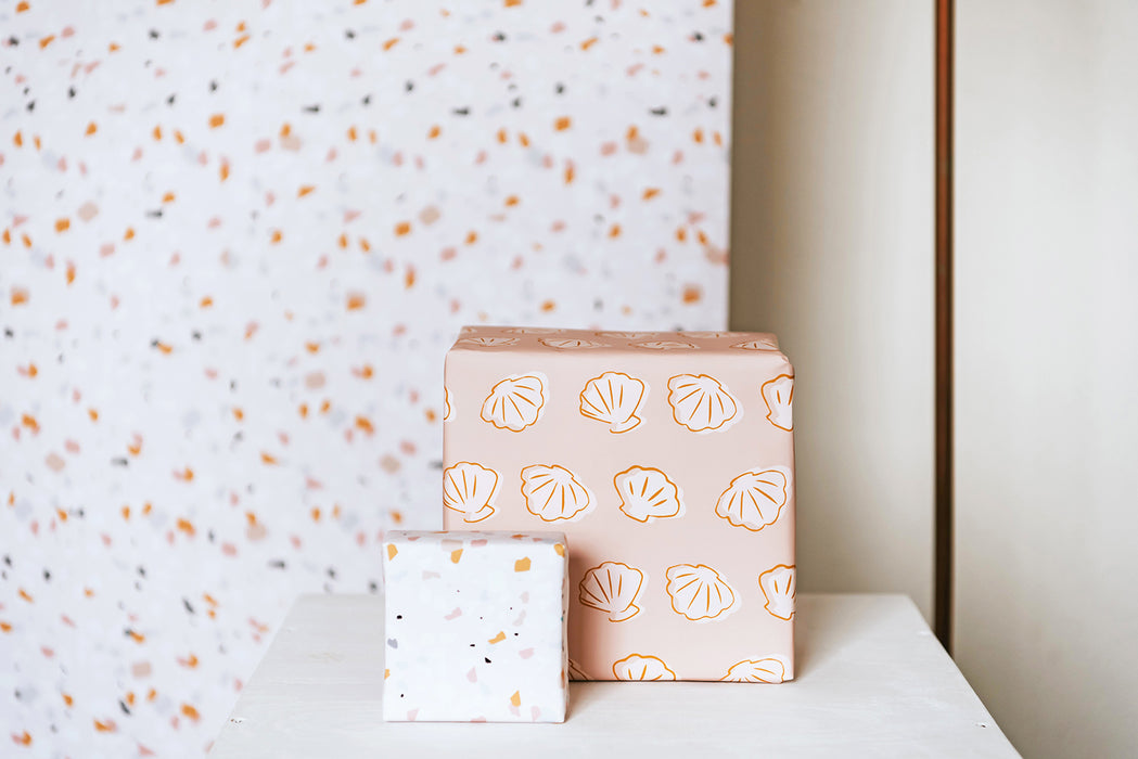 Sea Shell Wrapping Paper