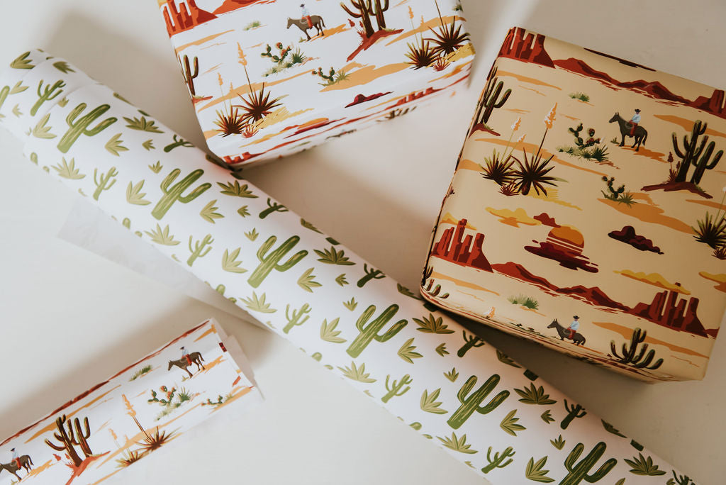 Wild West Wrapping Paper