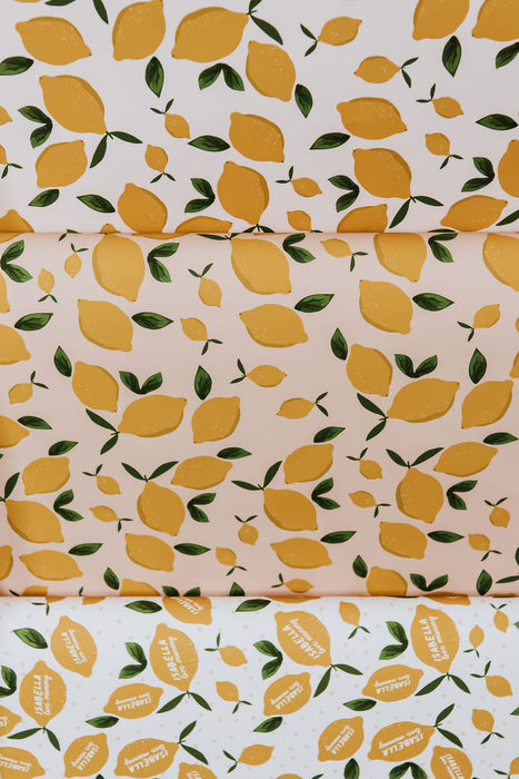 Personalised Amalfi Lemons Wrapping Paper