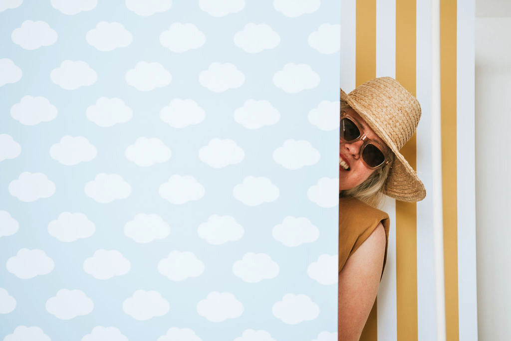 Personalised Clouds Wrapping Paper