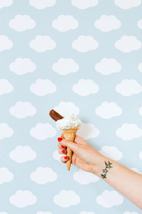 Personalised Clouds Wrapping Paper