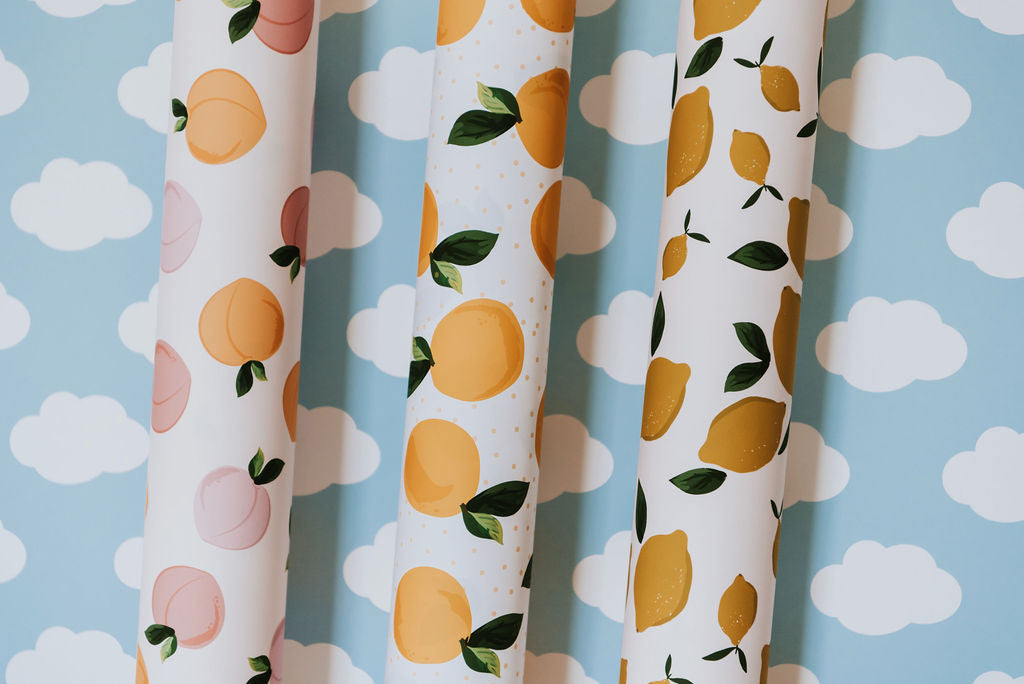 Summer Fruits Wrapping Paper Collection