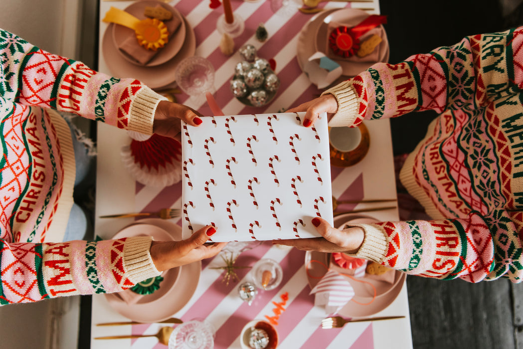 Personalised Christmas Candy Store Wrapping Paper