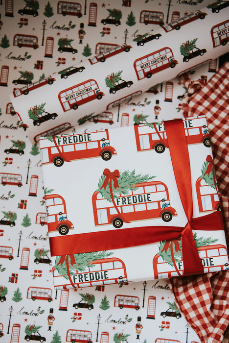 Personalised London Wrapping Paper Collection