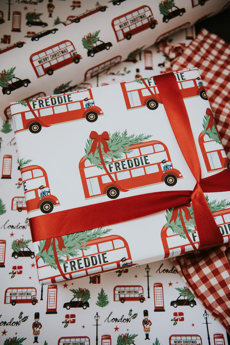 Personalised London Wrapping Paper Collection