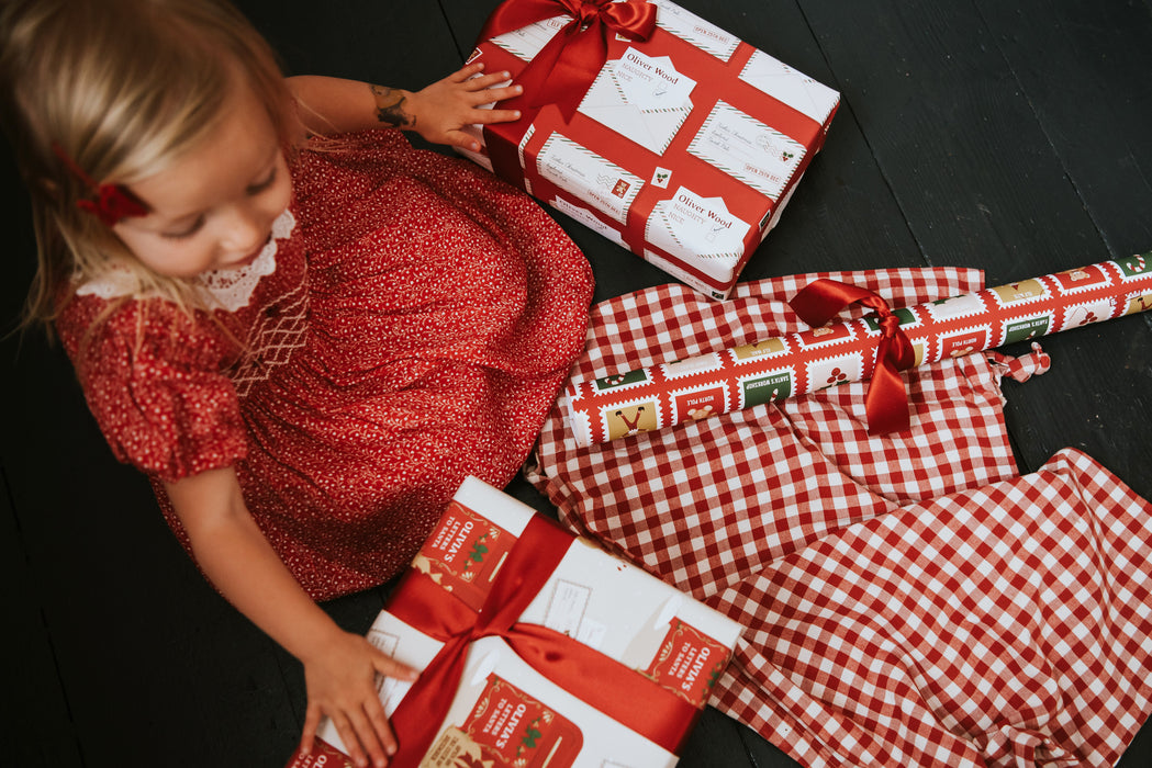 Personalised Christmas Post Wrapping Paper