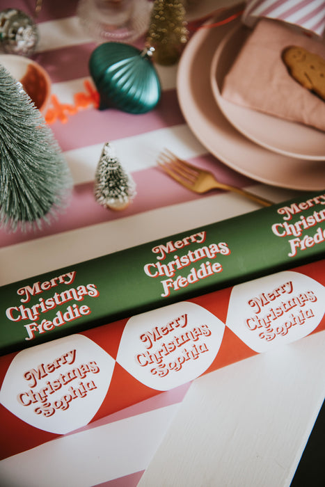 Personalised Kitschmas Type Wrapping Paper