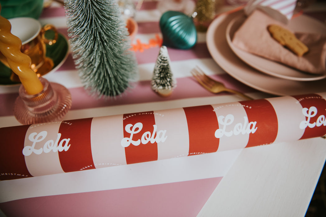 Personalised Kitschmas Type Wrapping Paper