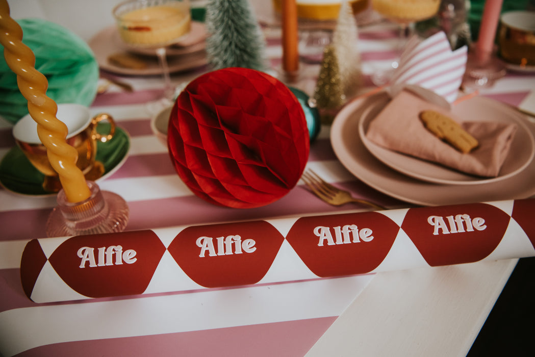 Personalised Kitschmas Type Wrapping Paper
