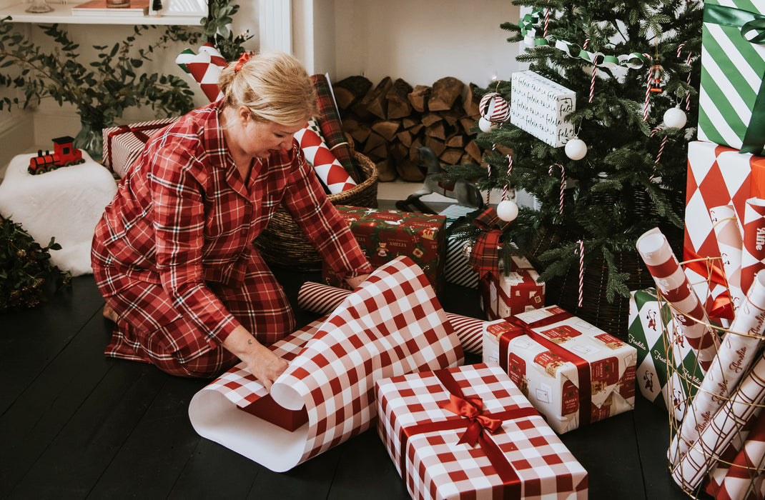 Gingham Wrapping Paper