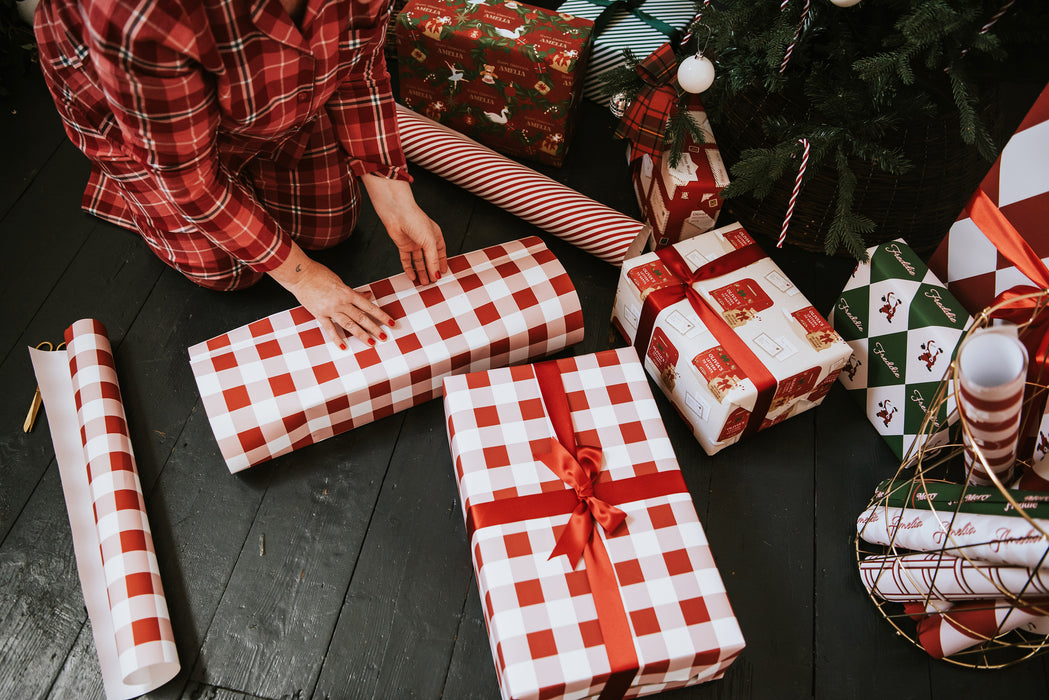 Gingham Wrapping Paper