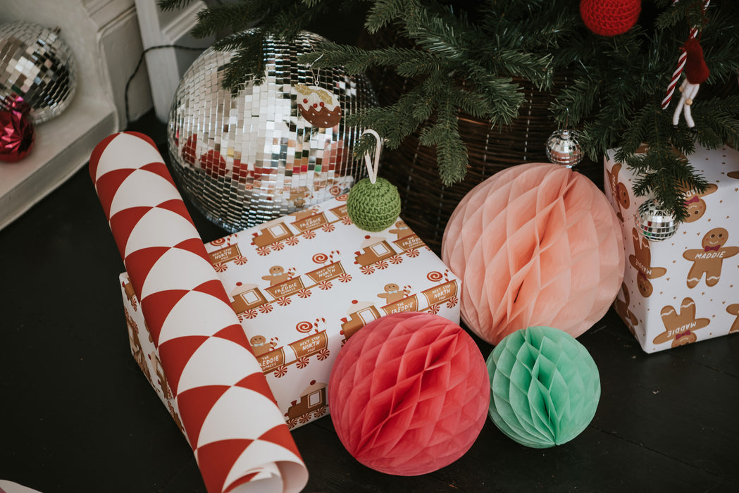 Personalised Christmas Santa Express Wrapping Paper