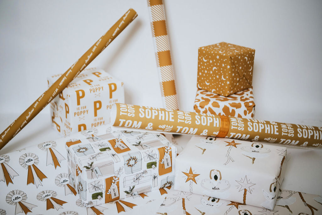 Personalised Presents Wrapping Paper