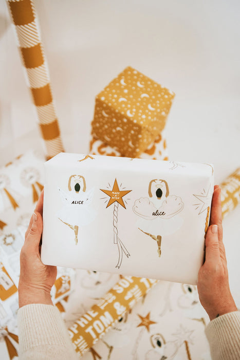 Personalised Angel Wrapping Paper