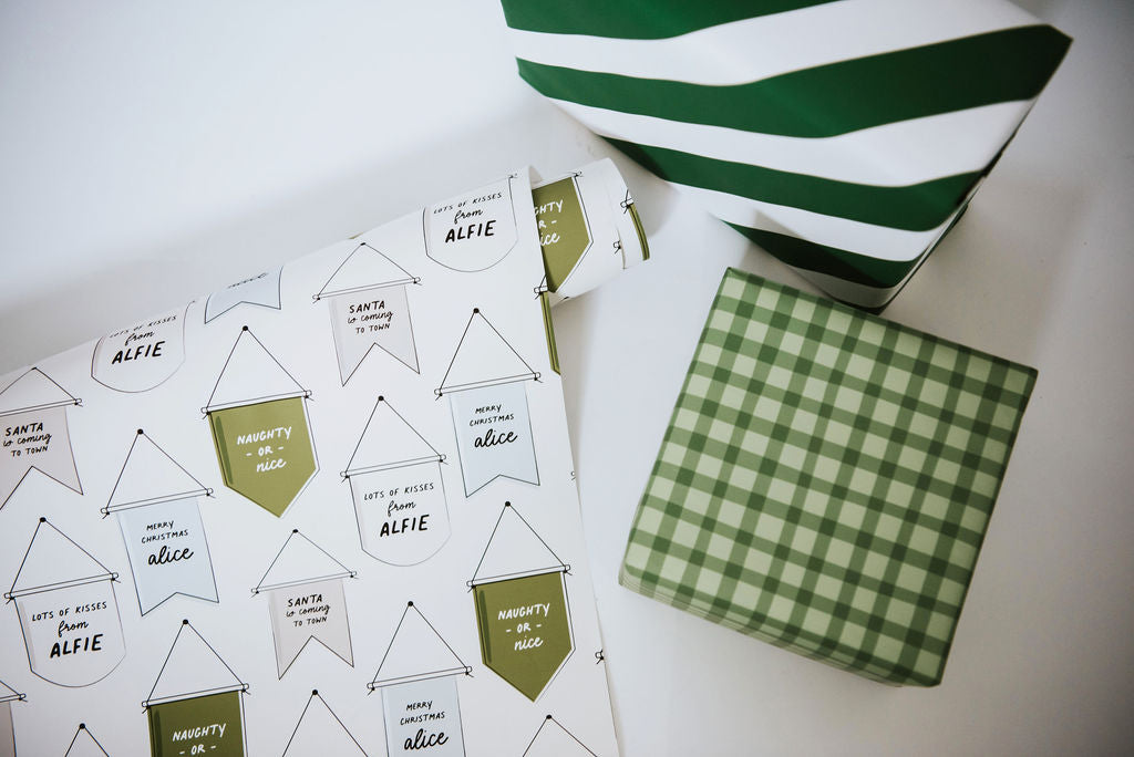 Personalised Sign Wrapping Paper