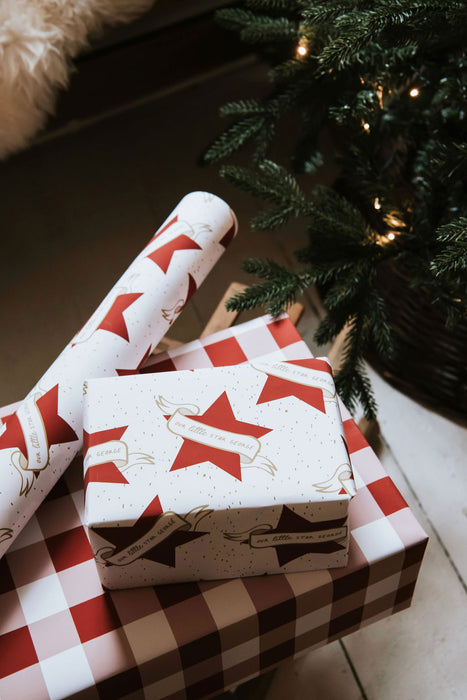 Personalised Star Wrapping Paper