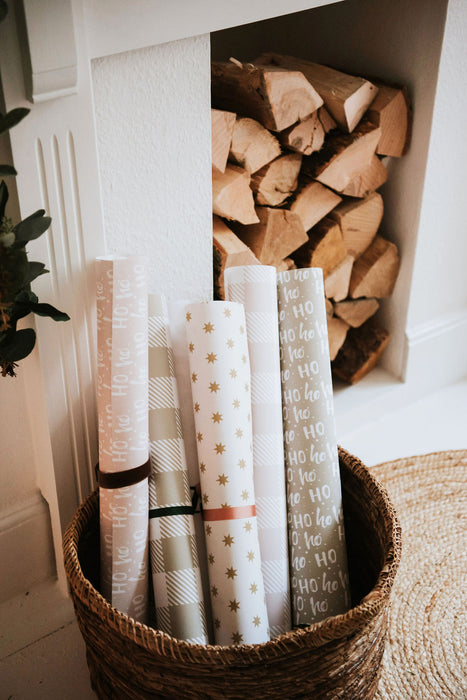 Christmas Star Wrapping Paper