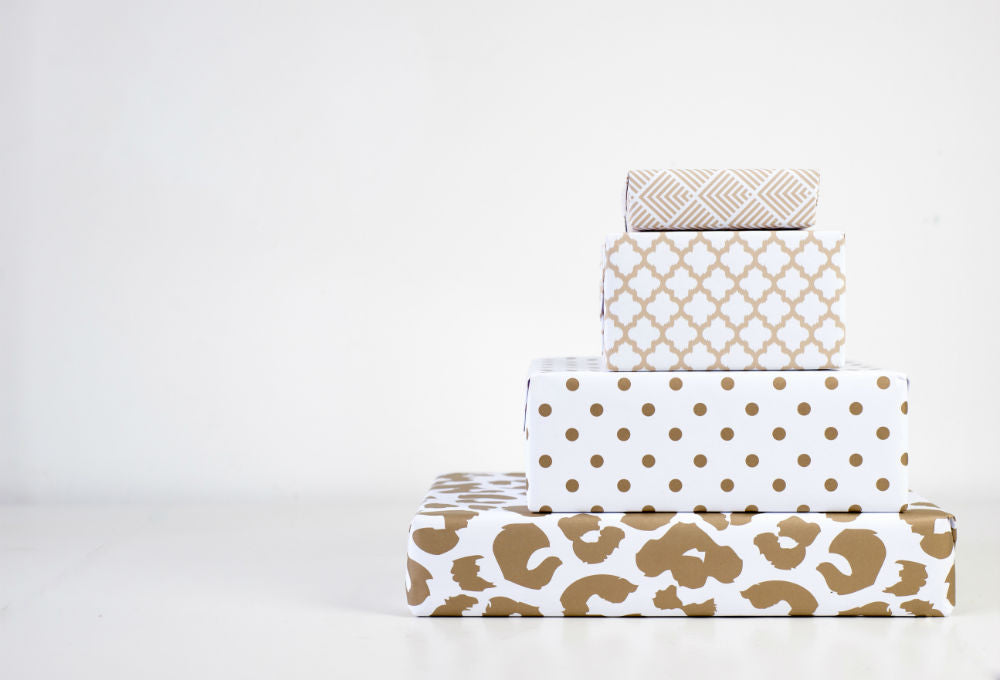 Collection d'emballages cadeaux